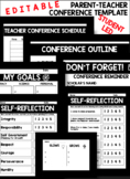 PARENT-TEACHER CONFERENCE MATERIALS (EDITABLE)