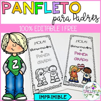 Preview of Panfleto para Padres | Regreso a la Escuela | Parents Handbook in Spanish