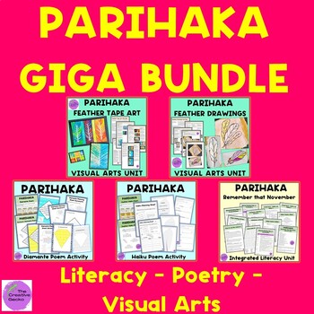 Preview of PARIHAKA Art Poetry and Literacy Unit