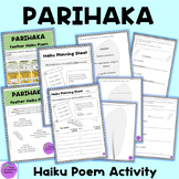 PARIHAKA Poem Activity - Haiku Poem with Feather Shape Template