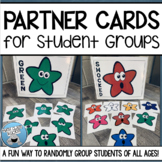 PARTNER CARDS FOR STUDENT GROUPS