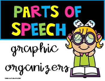 Preview of GRAPHIC ORGANIZERS ~ PARTS OF SPEECH