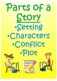 PARTS of a STORY: Setting, Characters, Conflict, and Plot