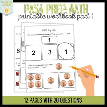 Preview of PASA Prep Math Part 1 *OLDER VERSION*
