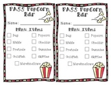 PASS Popcorn Bar Incentive