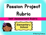 PASSION PROJECT RUBRIC