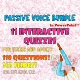 PASSIVE VOICE interactive game quiz test ESL grammar activ
