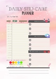 PASTEL Daily Self care Planner June-July 2023