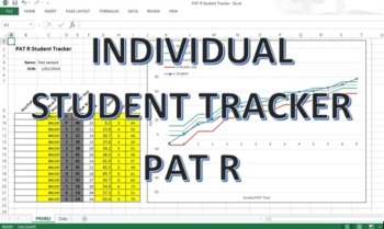 Preview of PAT R Individual Student Tracker
