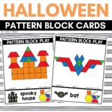 PATTERN BLOCK HALLOWEEN Task Cards