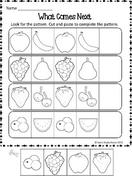 patterns fruit patterns worksheets by sues study room tpt