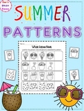 PATTERNS: Summer Patterns Worksheets