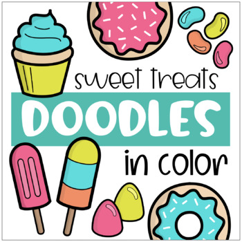 Preview of PB Sweet Doodles Clipart in Color