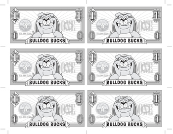 PBIS Bulldog Rewards by Mascot Junction | Teachers Pay Teachers