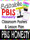 PBIS Editable Expectations and Lesson Plan - HONESTY