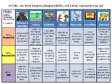 PBIS Matrix Wall Chart & Interactive Learning Game