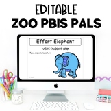 PBIS Pals | Editable | Behavior Management Posters