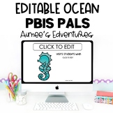 PBIS Pals | Editable Ocean Animal Pack | Classroom Decor B
