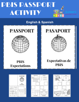 Preview of PBIS Passport Activity (English & Spanish)