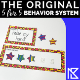 PBIS - Positive Behavior System: Desk Topper - Student Rew