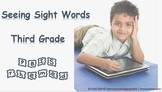 PBIS Themed Seeing Sight Words - Third Grade