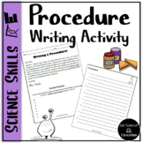 Science Procedure Writing Practice PBJ