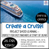 PBL Activities Design a Cruise Ship Project Based Learning