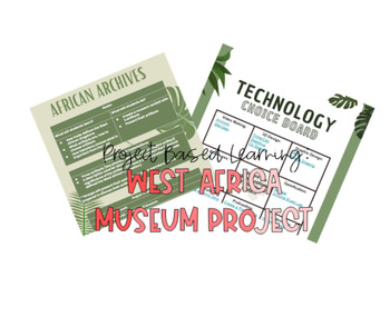 Preview of PBL: African Archives Museum Exhibit Project