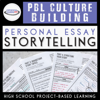 Preview of PBL Classroom Culture Building: High School Essay Writing and Storytelling