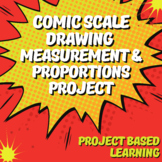 PBL Comic Scale Drawing: Measurement & Proportions Project