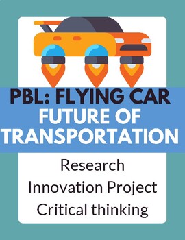 Preview of PBL: Flying Car - The Future of Transportation | Engineering | Research | EOY