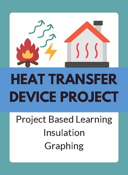 Preview of PBL: Heat Transfer Device Project |Graphing| Science |Insulation | Conduction |