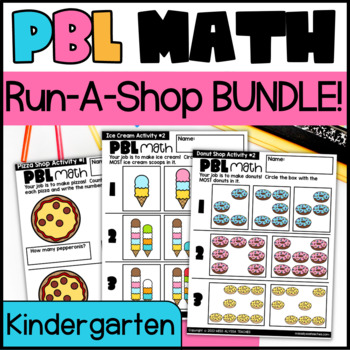 Preview of Kindergarten Math Worksheets for Counting 1-10 & Comparing Numbers - PBL Math