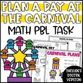 PBL Math Challenge | Day at the Carnival or Fair