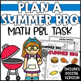 PBL Math Challenge | Plan a Summer BBQ