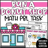 Run a Donut Shop Project Based Learning