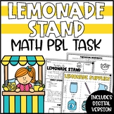 Summer PBL Math Challenge | Run a Lemonade Stand