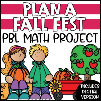 Preview of PBL Math Enrichment Project | Fall Math Activities | Project Based Learning