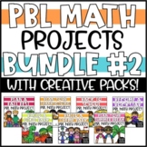 PBL Math Enrichment Projects - Math & Writing Bundle #2