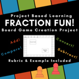 PBL Math Fraction Fun! Board Game Creation Project: Add, S