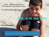 PBL Play based Learning Planning - Deep,Blue Sea - long, m