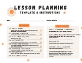 PBL and Reggio Inspired Lesson Planning Template
