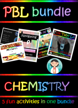 Preview of Chemistry PBL: bundle of 5 units on carbon cycle, mixtures, open lab + 90 pages