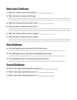 Pbs Stem Building Big Website Worksheet Work Packet By Scott Hockers