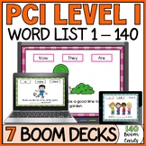 PCI Sight Words 1 - 140 Level 1 Sentences | Supplemental P