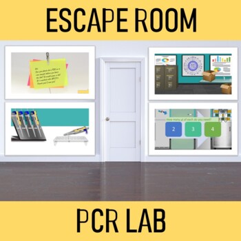 Preview of PCR Escape Room (escape the molecular biology lab)