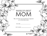 PDF Certification and Coupon Bundle FOR MOM Hibiscus