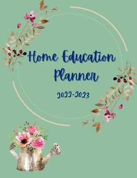 Preview of PDF- Home Education Planner (Homeschool Planner)