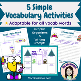PDF Vocabulary Worksheets