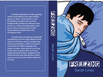 Preview of Middle grade PDF book, mental health themed, builds empathy, "Freezing"